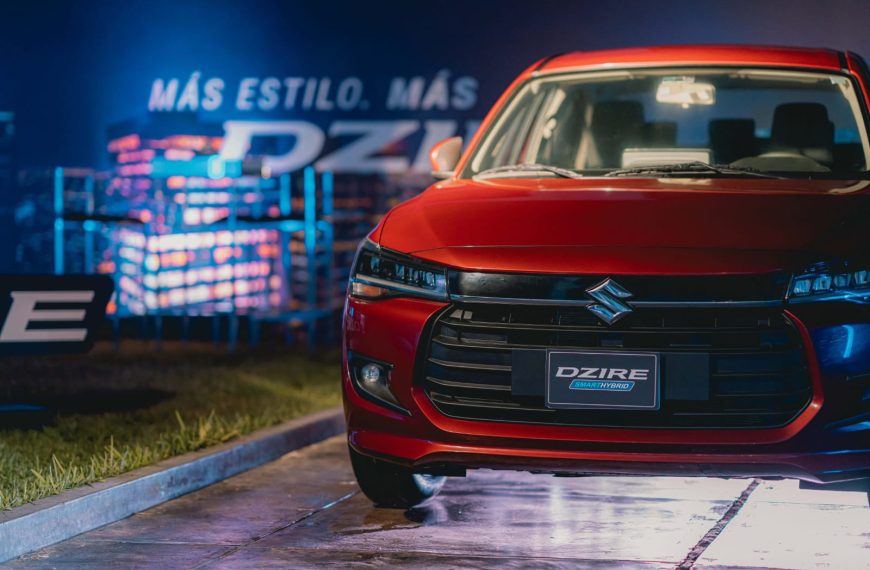 Susuki Perú lanza el nuevo DZIRE y marca su regreso al segmento Sedán con tecnología Smart Hybrid