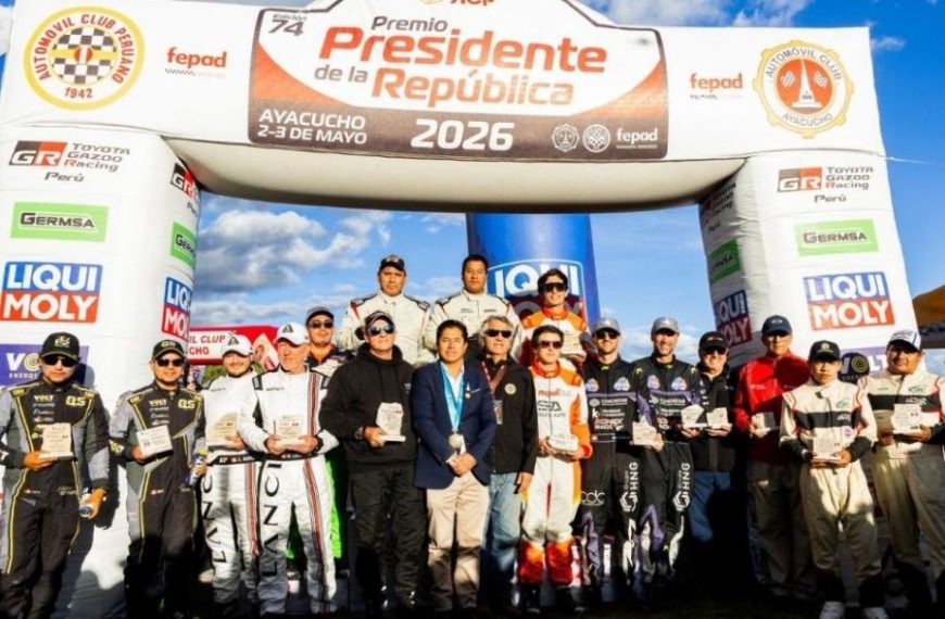 Heilbrunn y Cillóniz repiten victoria en el Rally Premio Presidente de la República 2026