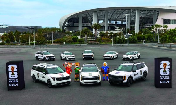 Kia presenta la flota oficial que acompañará la Copa Mundial de la FIFA 2026™