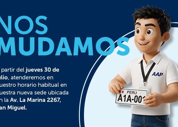 Atención para la entrega de placas se reanudará el 30 de julio en San Miguel