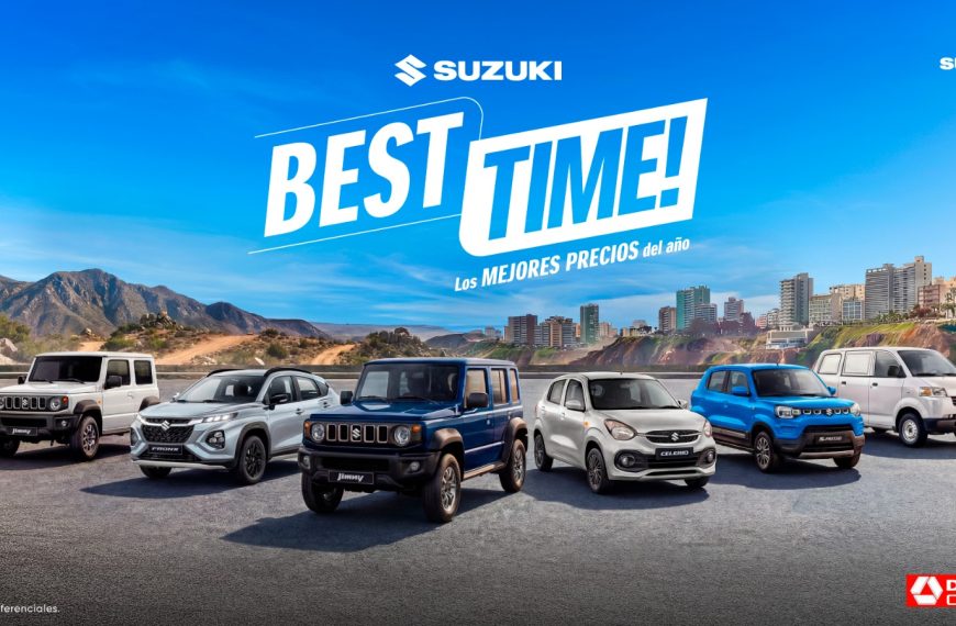 Suzuki lanza “Suzuki Best Time” con los mejores precios y beneficios del año para que compres tu próximo carro