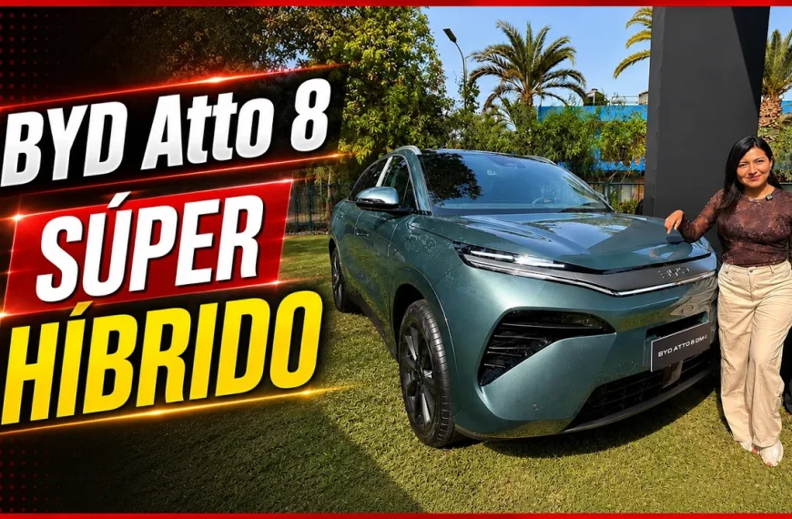 BYD Atto 8: probamos el nuevo SUV súper híbrido de 3 filas | Primer contacto y opinión