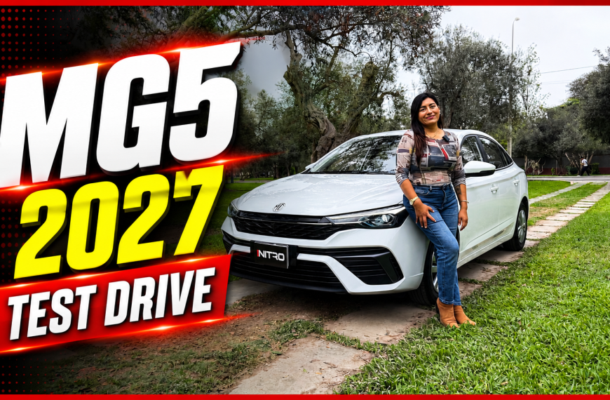 MG5 2027: ¿el sedán más económico? Test, review y opinión | Reto Nitro