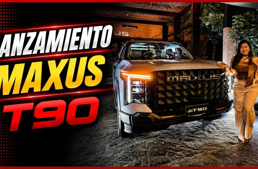 Nueva Maxus T90 llega al Perú: potencia, tecnología y capacidad para el trabajo y la aventura