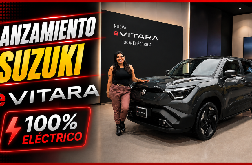 Suzuki e VITARA llega al Perú: así es la nueva SUV 100% eléctrica de la marca