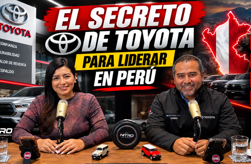 El secreto de Toyota para liderar el mercado peruano | Nitro Podcast