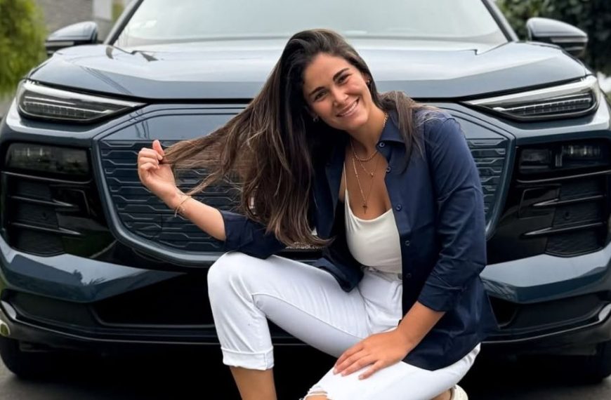 Annia Cilloniz se suma al desafío de Mario Hart en el Truckers Day