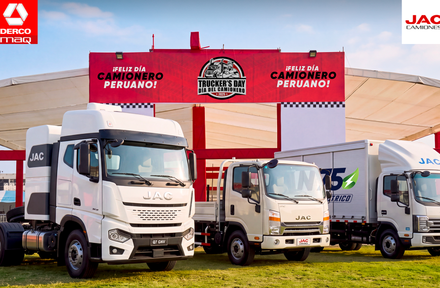 JAC camiones mostrará la potencia y versatilidad de su portafolio con el Q7 GNV y el D300 en el Truckers Day 2026