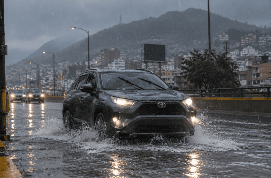 Fenómeno El Niño: ¿Cómo preparar tu auto para la temporada de lluvias?
