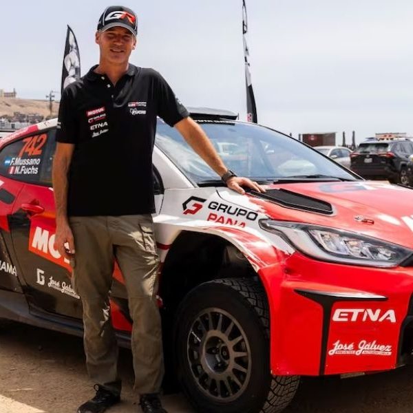 Nicolás Fuchs vuelve a Caminos del Inca 2026: así fueron sus primeros kilómetros con el GR Yaris